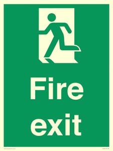 Final fire exit